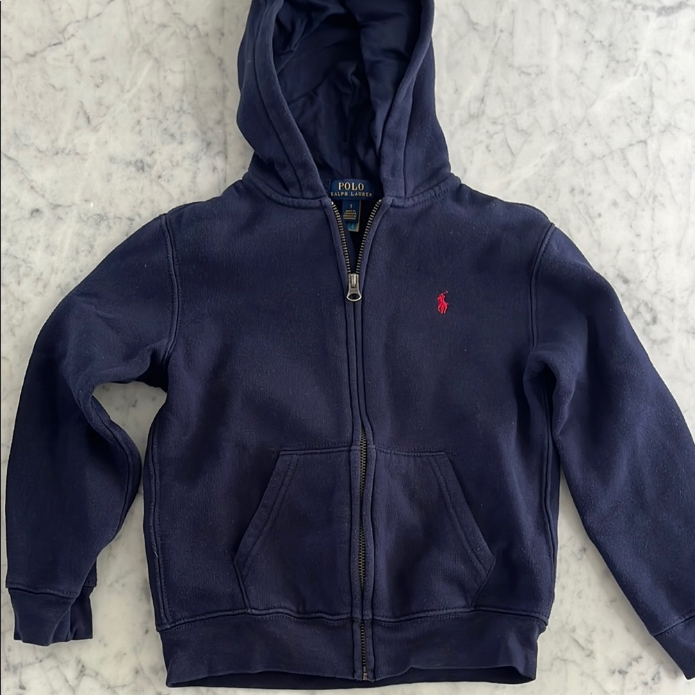 Polo Ralph Lauren Boys Zip-Up Hoodie Sweatshirt